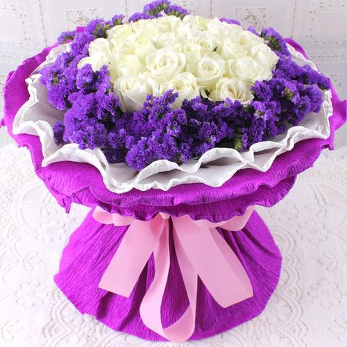 33朵白玫瑰3