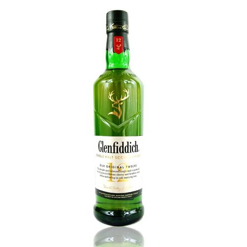 格兰菲迪12年单一麦芽威士忌酒glenfiddich苏格兰进口洋酒原瓶威士忌