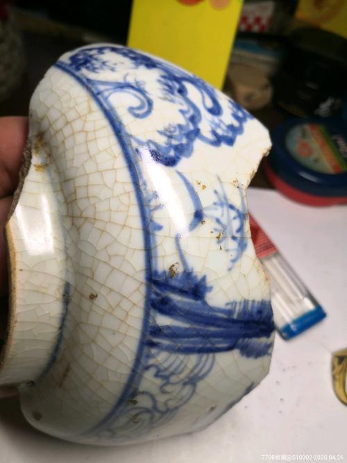 明代洪武到永乐青花瓷片标本