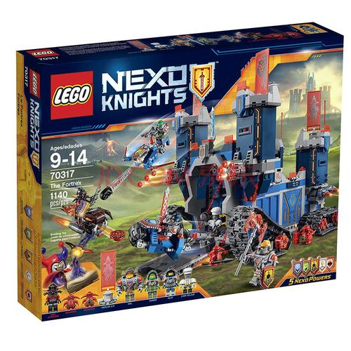 lego 乐高积木玩具 骑士 nexo knights 机械要塞 l70317