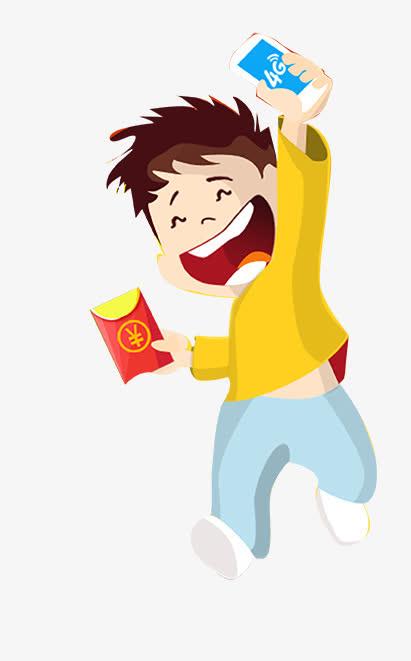 关键词 : 抢红包,卡通人物,小孩