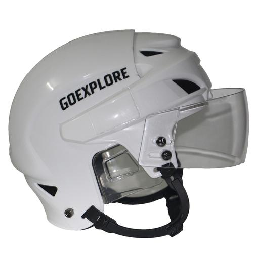 外贸出口新款冰球头盔 成人儿童曲棍球装备 实力厂家可接oem订单