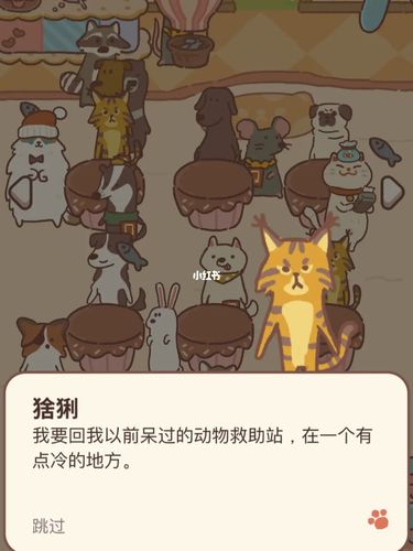 动物餐厅-猞猁_动物餐厅_英语四级_祖玛珑蓝风铃_向日葵_动物餐厅客人