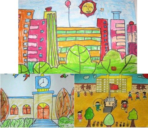其它 我心目中的小学 写美篇    通过绘画活动展示心中对小学生活的