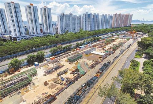 国内最大地铁停车场规模初现_深圳特区报数字报