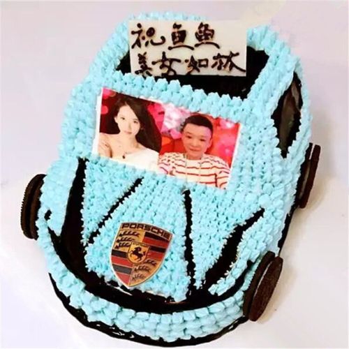 创意小汽车卡通儿童生日蛋糕同城配送上海北京广州深圳杭州重庆西安