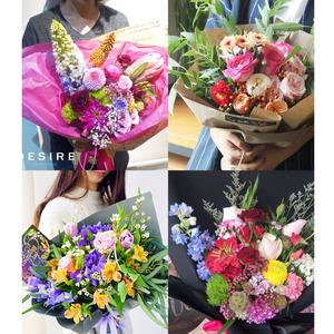 【desire花艺】精致设计感文艺混搭小花束北京同城鲜花速递