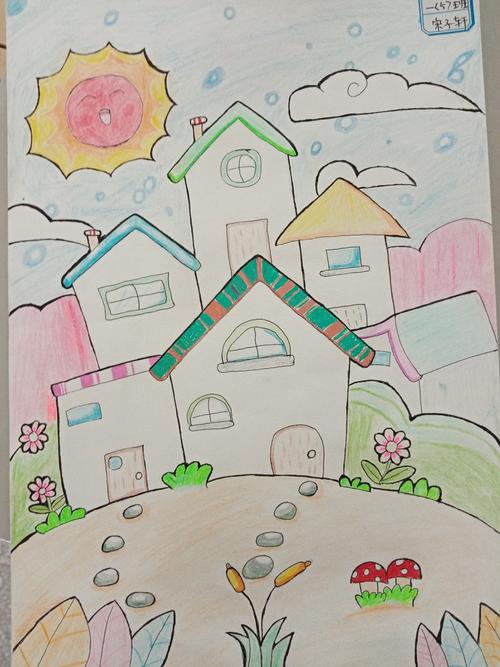 优秀绘画作品与小作者们