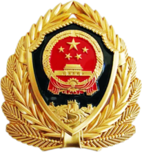 07武警帽徽