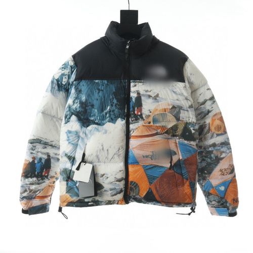 supreme北面联名羽绒服,北面联名supreme羽绒服 灭世版本supreme联名北脸雪山二代羽绒服户外男女保暖