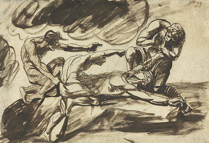 相关的普罗米修斯.素描