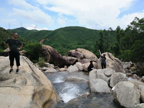 台山都斛蓝坑水库溯溪