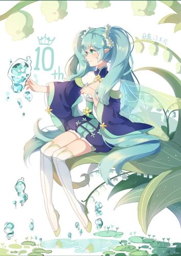 绿牡丹精灵王初音未来-小花仙介绍1-话本小说网