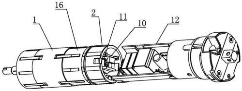 一种管状电机的电子限位装置的制作方法