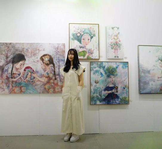 韩国女画家"多肉女孩"人物系列画欣赏