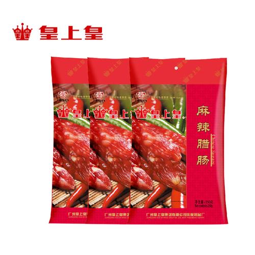 老字号 包五分瘦四川腊肠川味香肠腊肉广式 3 * 250g