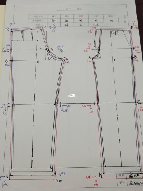 服装工业推板_裤子_西装_衬衫_服装工业推板_时尚_穿搭_整体造型