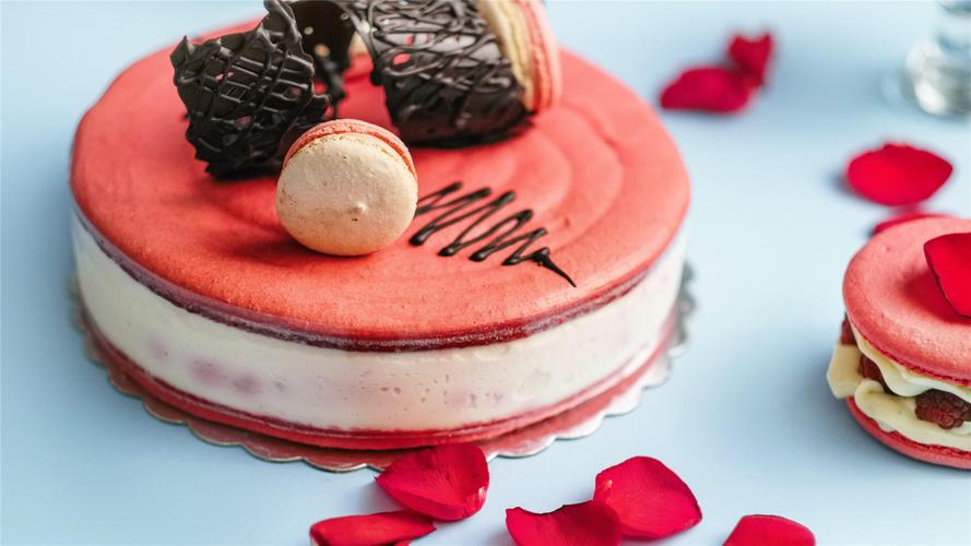 精致甜美的蛋糕高清桌面壁纸