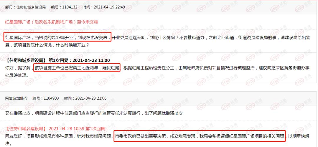 持续停工,官司缠身!烟台黄务乐凯购物公园疑似烂尾?