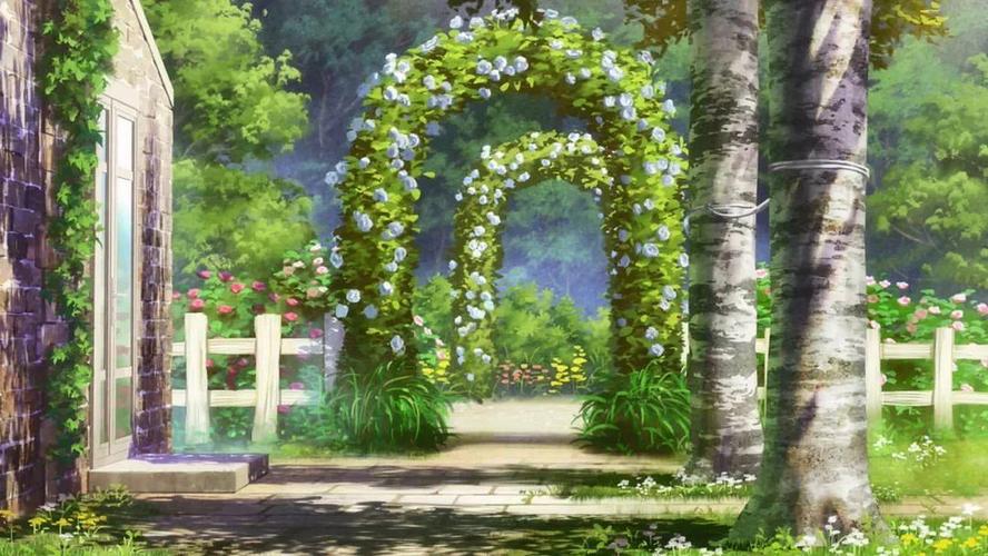 艾利亚斯家的花园(图自动画《魔法使的新娘》)