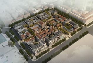 济南商埠区复建规划图