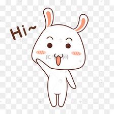 女孩打招呼表情包