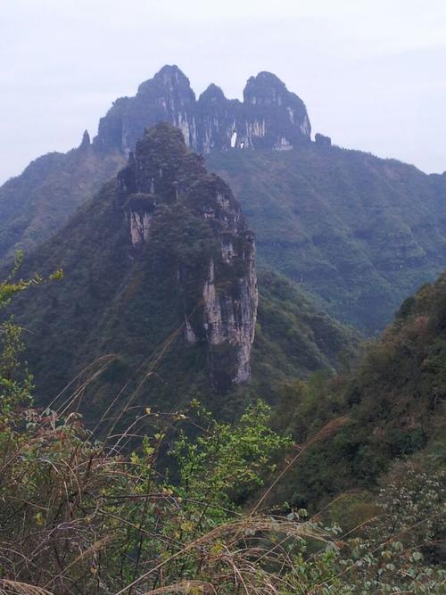 美丽的湘西保靖吕洞山风光