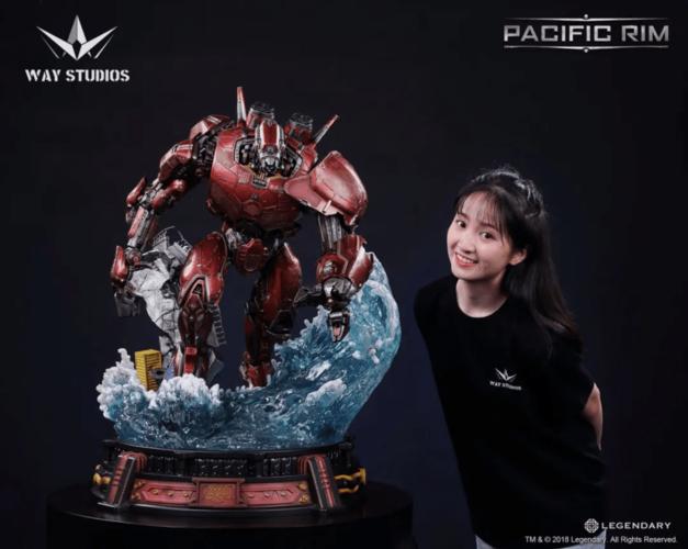 这款暴风赤红雕像的武器居然是电动的