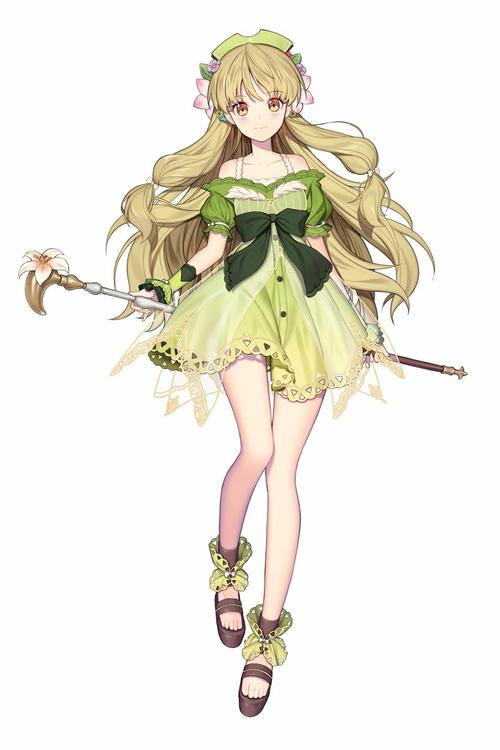 动漫女生全身