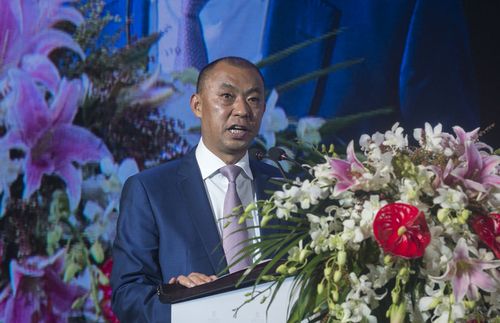 富康集团董事局主席黎斌讲话