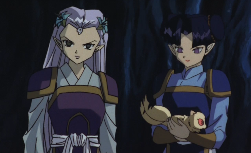 犬夜叉剧场版(穿越时空的思念)里面的琉璃长什么样子