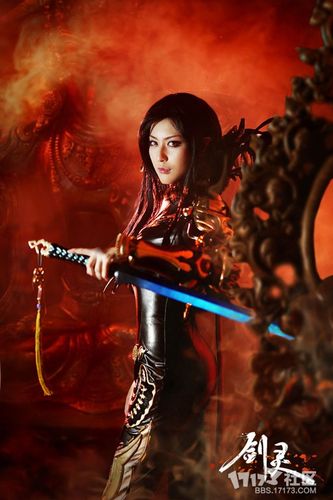 秦义绝美艳霸气真人cosplay欣赏-剑灵综合讨论区-剑灵