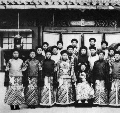 老照片:史上最全的清末太监照片集