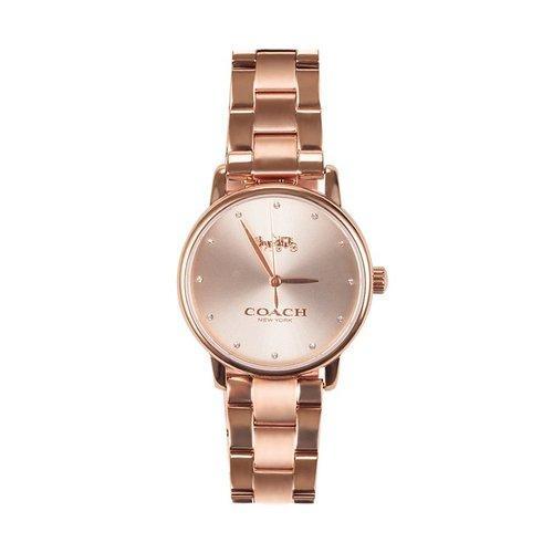 【国内现货】coach/蔻驰 金属链条女士手表 145029