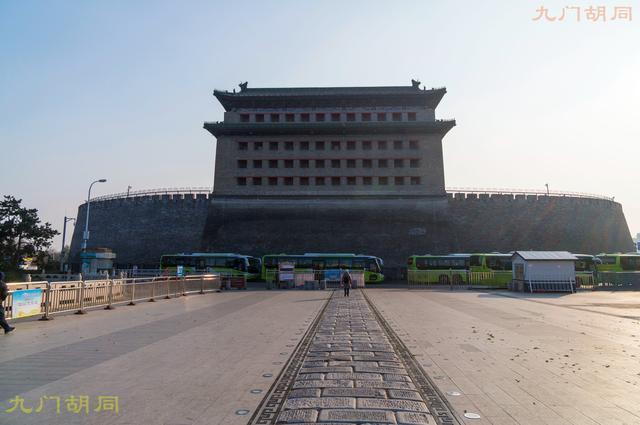 德胜门箭楼,北京难得留下的老城门楼