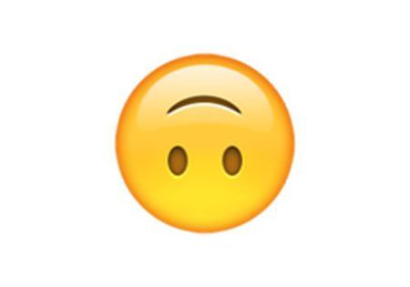 苹果手机emoji翻白眼和微笑倒过来这两个表情是什么?