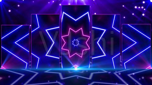 4k炫酷时尚演出舞台背景