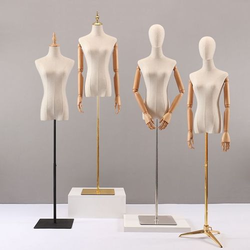 服装店模特道具女半身人台金色婚纱全身假人体韩版