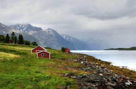挪威小木屋