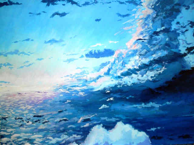 水粉画:固有色