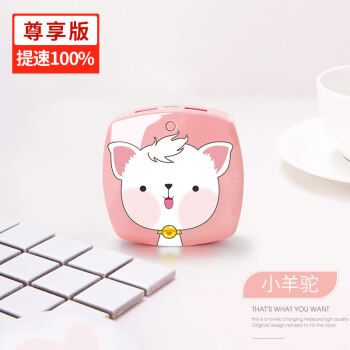 皮谱充电宝可爱 充电宝20000毫安大容量女生可爱卡通苹果miui手机通用