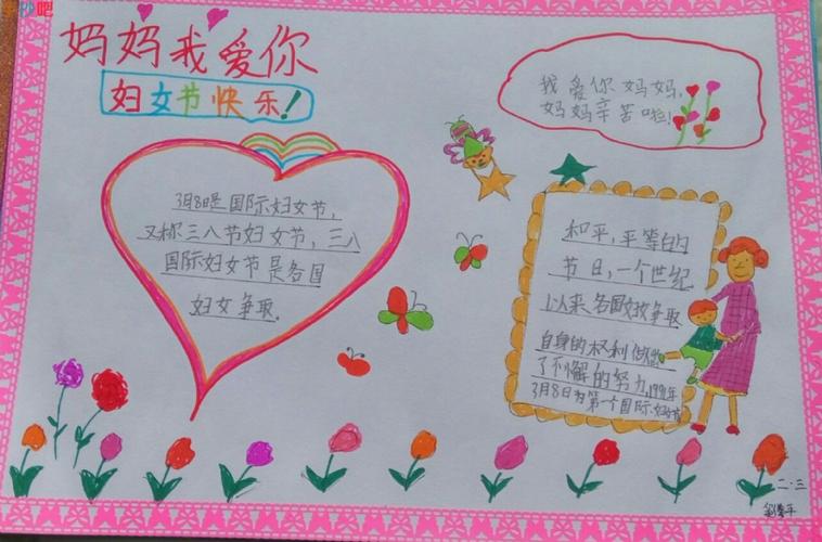 2018三八妇女节手抄报图片内容