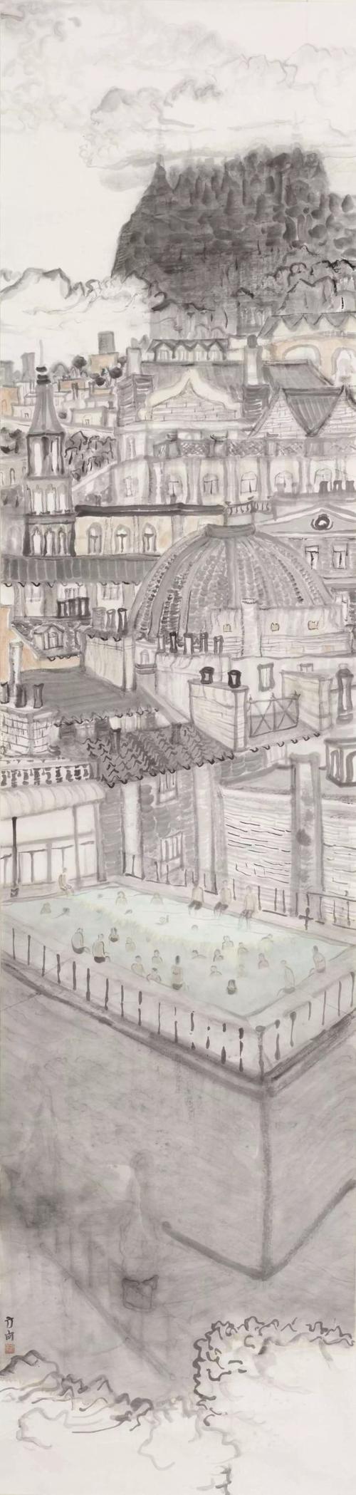"人间山水——方向水墨作品展"