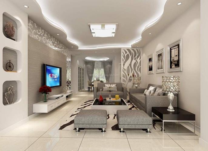 弧形吊顶装修效果图大全图片