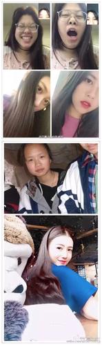 最丑的一张别人拍的照片和最美的一张自拍