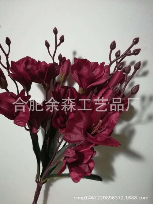 新款婚庆仿真花秋塔兰婚庆舞台布置装饰路引花插花花艺