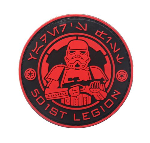 星球大战标志徽章 银河帝国 pvc滴胶魔术贴臂章 防水免洗胶章