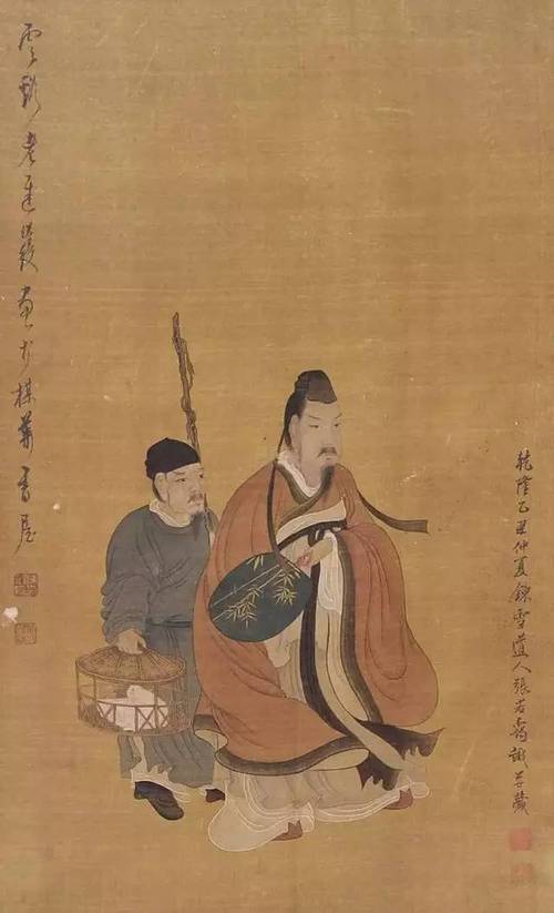 陈洪绶:人皆有癖|人物画|题款|水浒叶子|画家|九歌图_网易订阅