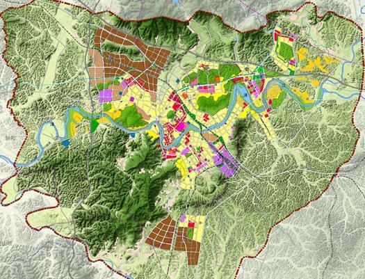 醴陵市城市总体规划修编2010-2030——中规院