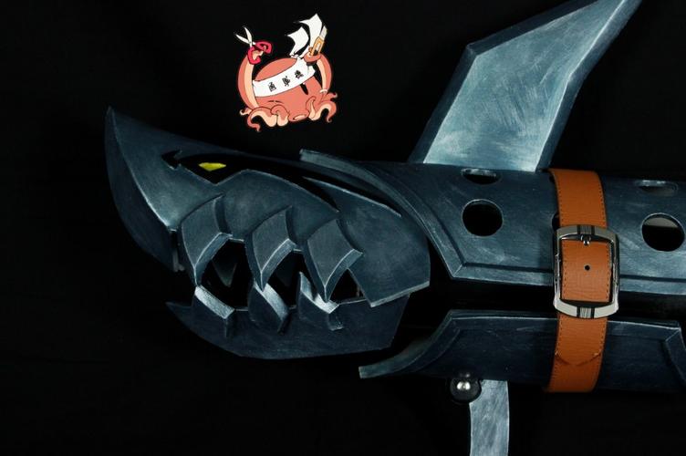 【章鱼通贩机】英雄联盟 jinx 金克丝 金克斯cosplay道具 鱼骨头